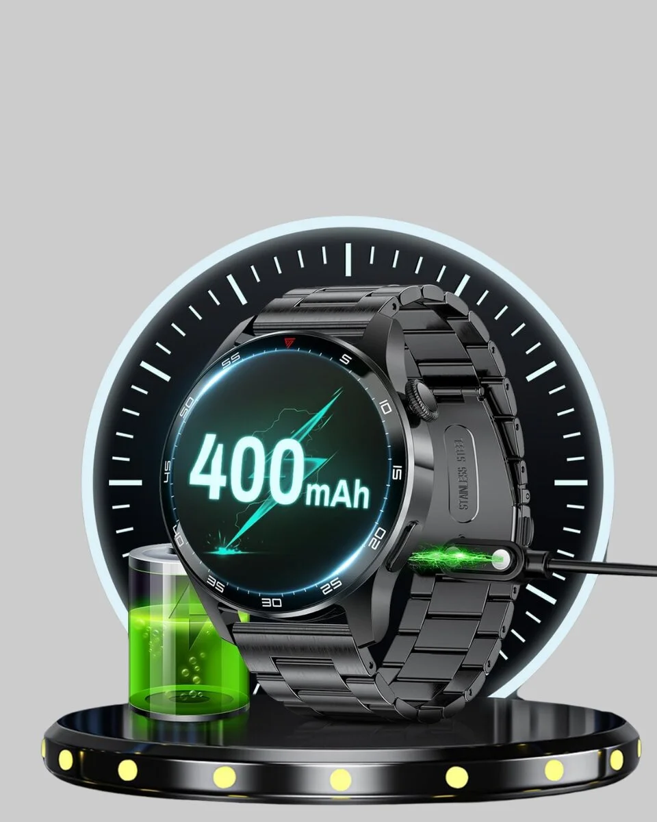 100mAh Şarjlı Akıllı Saat – Mesaj Bildirimi Müzik Kontrolü ve Ergonomik Tasarım