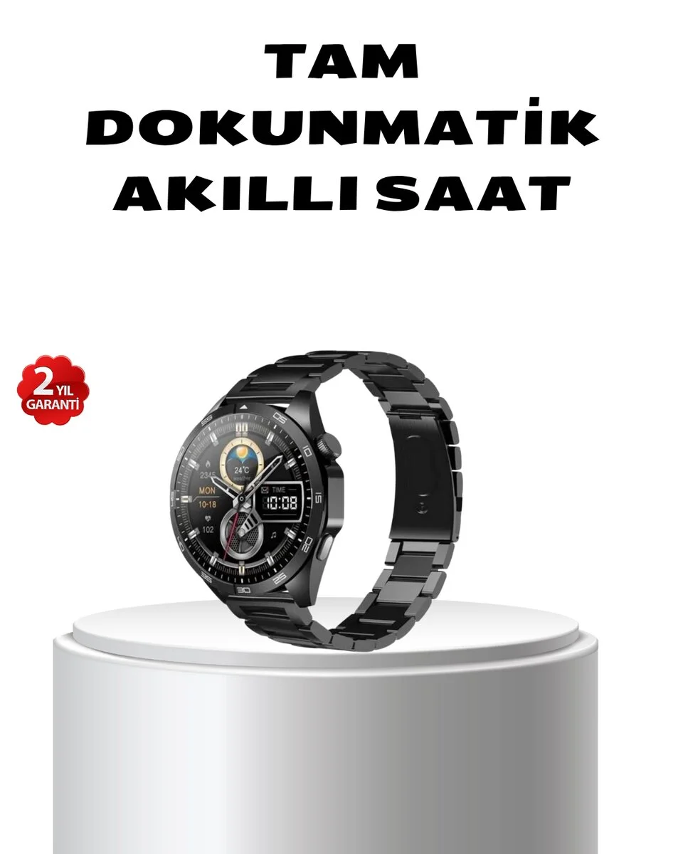 Bluetooth Akıllı Saat – Nabız Adım Sayar Uyku Takibi ve Spor Modlarıyla Akıllı Yaşam Asistanı