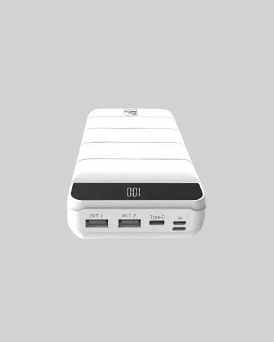 50000mAh Yüksek Kapasiteli Powerbank Hızlı Şarj ve LED Ekranlı