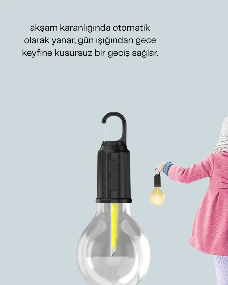 Su Geçirmez Dış Mekan LED Çadır Işığı