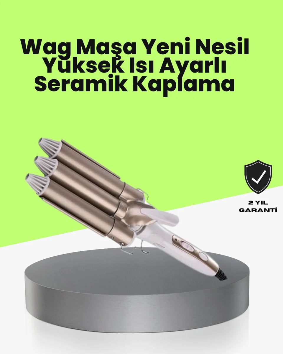 Her Saç Tipine Uygun Hızlı Isınan Bukle Yapıcı – Evde Kuaför Kalitesinde Sonuç