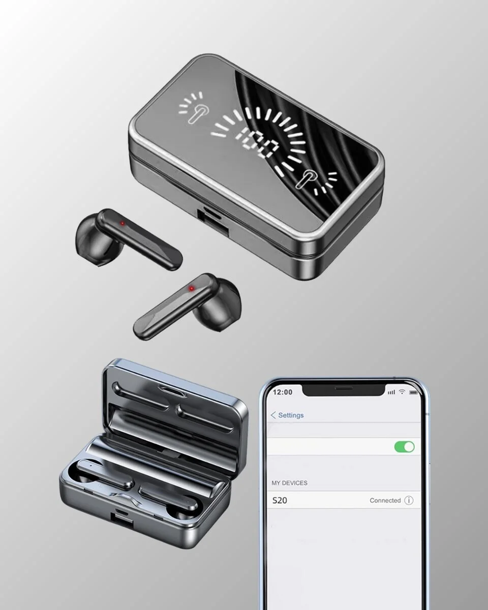Bluetooth 5.1 Destekli  bluetooth kulaklık – ANC ve Stereo Sesli