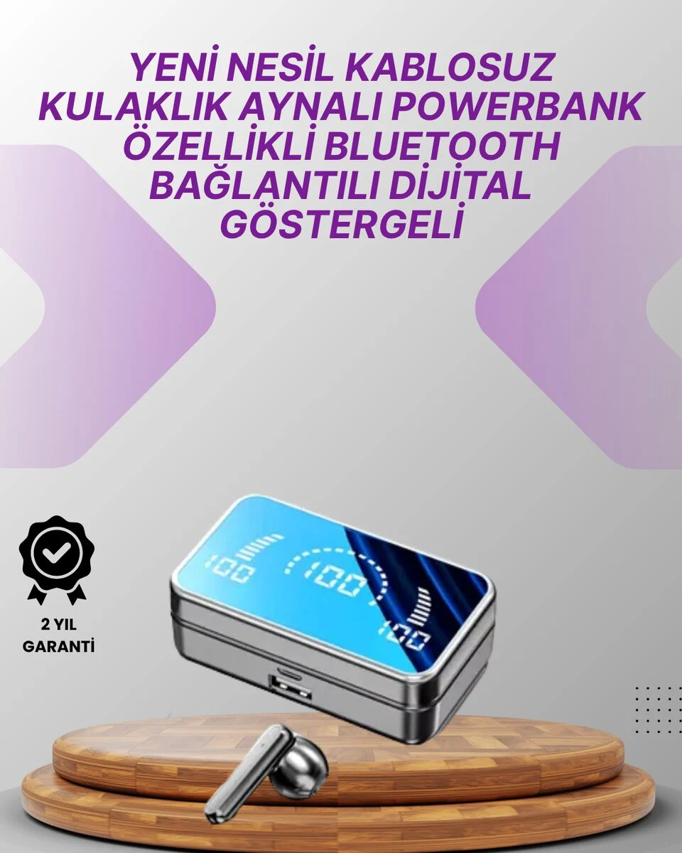 S20 Kablosuz Kulaklık – 360° Surround Stereo Ses Sistemi ile Derin Ses Deneyimi