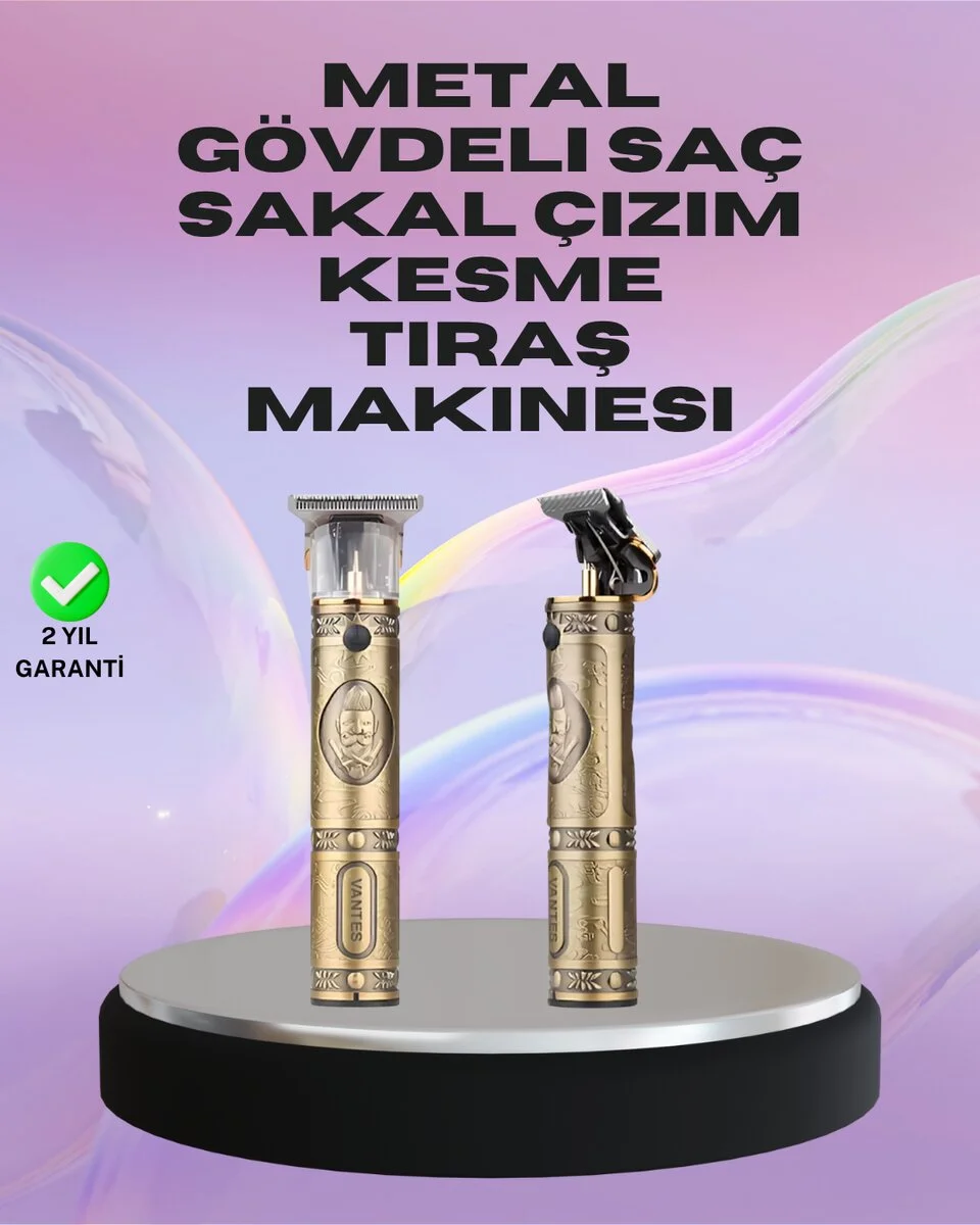 Saç ve Sakal İçin Çok Fonksiyonlu Güçlü Kesme Makinesi