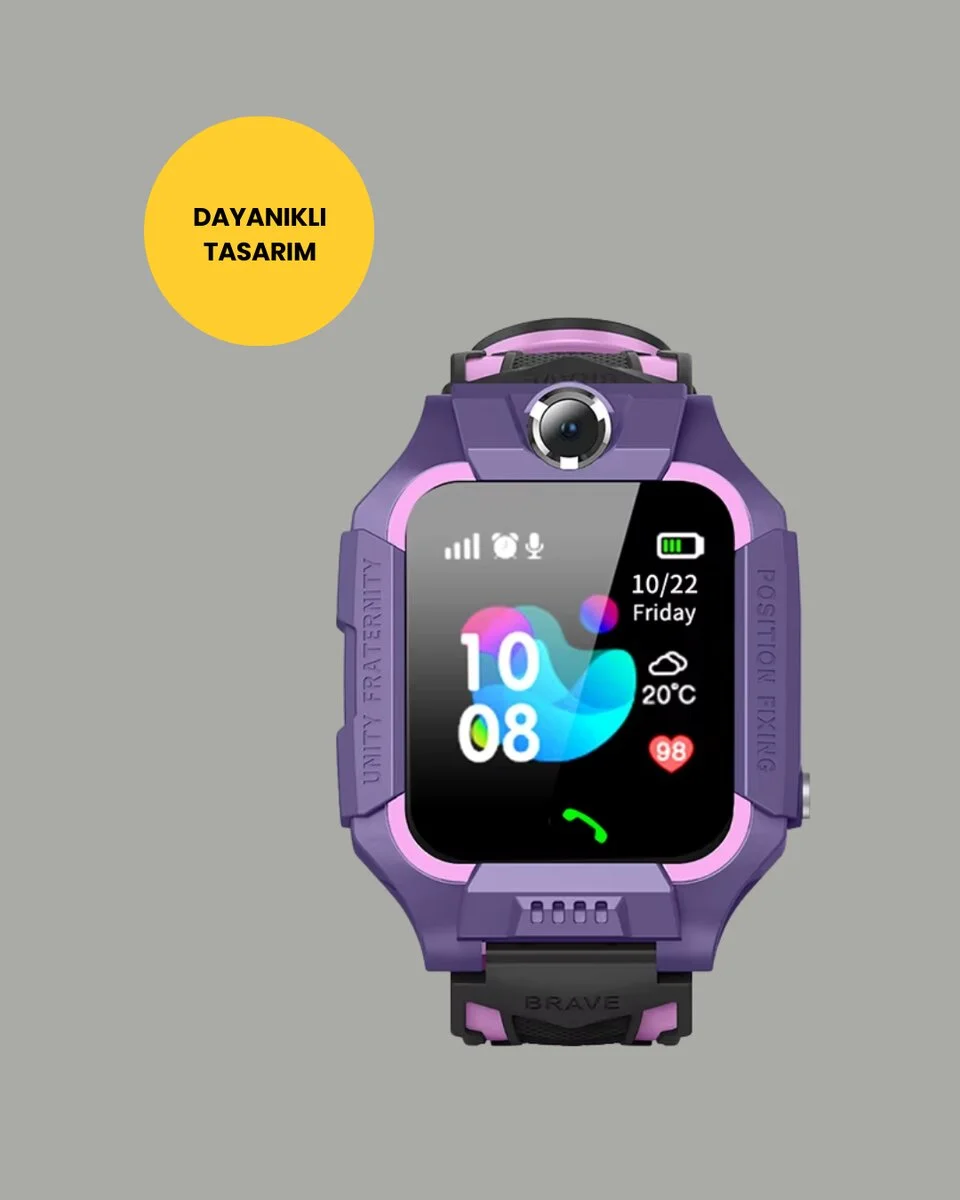 S10 Mor Akıllı Çocuk Saati