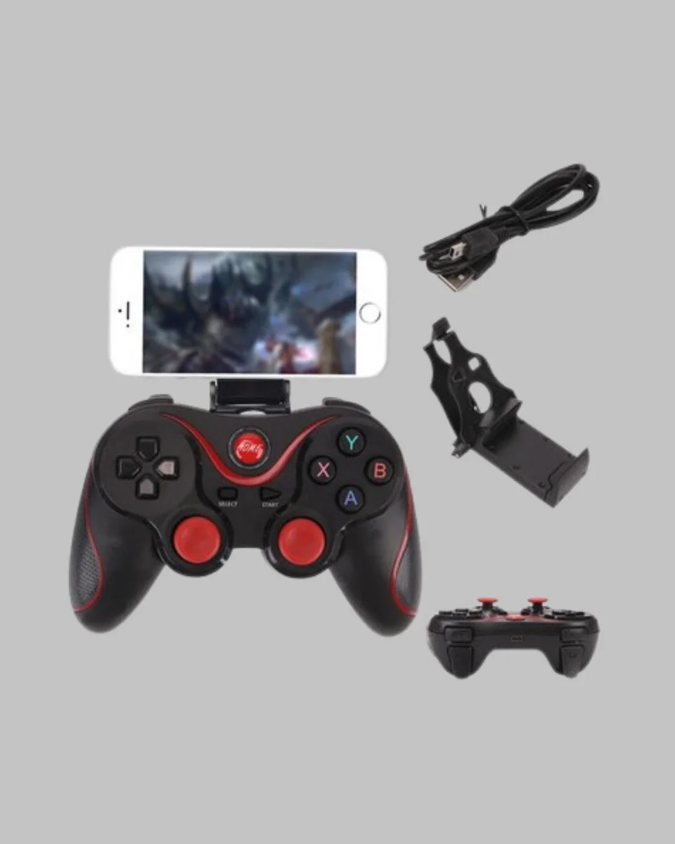 Telefon Tablet ve PC İçin Çok Fonksiyonlu Bluetooth Gamepad