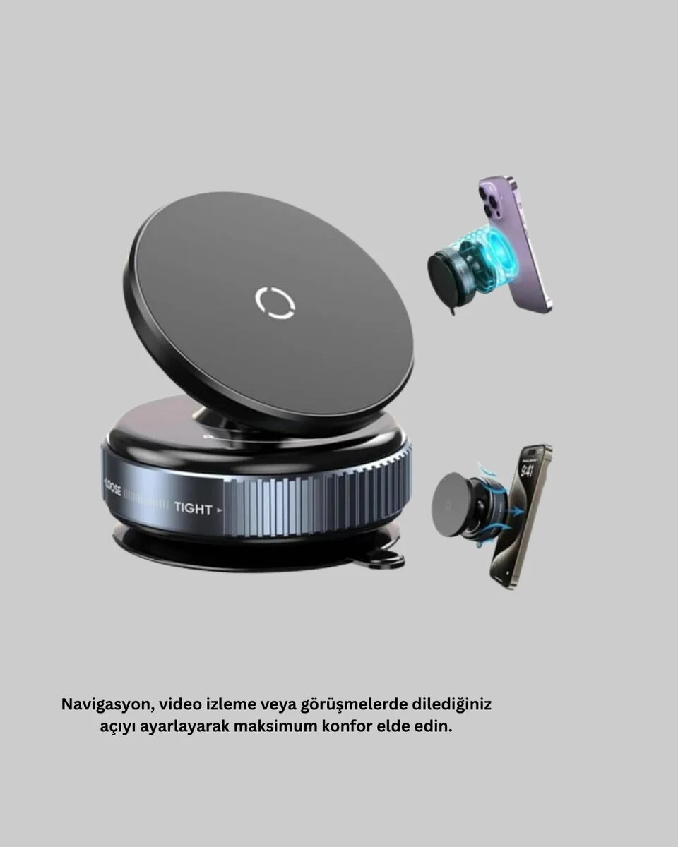 Güçlü Manyetik Araç Telefon Tutucu Evrensel Uyumluluk