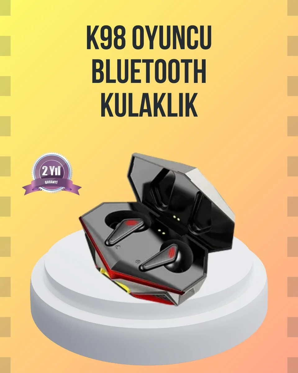 Kablosuz Bluetooth Gaming Kulaklık Suya Dayanıklı