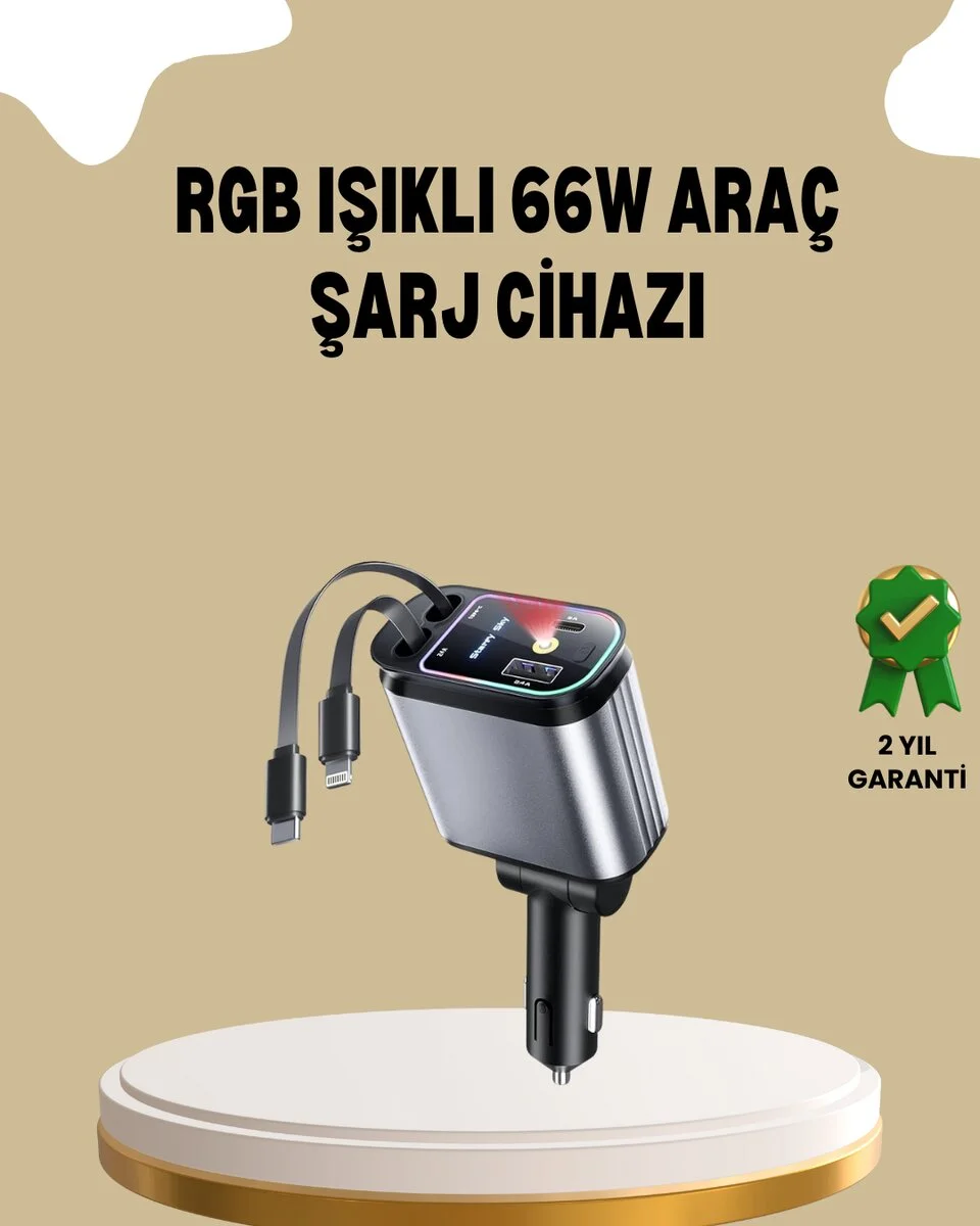 Renault Peugeot Citroen Fiat Araçlar için Hızlı Şarjlı Araç Çakmaklık Adaptörü