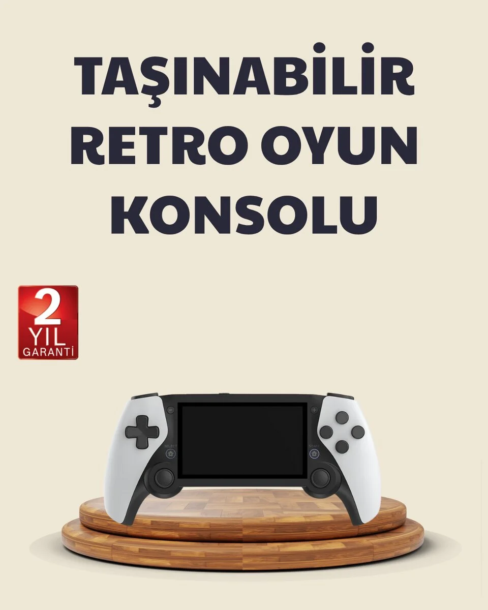 Şarjlı Hafıza Kart Destekli Oyun Konsolu