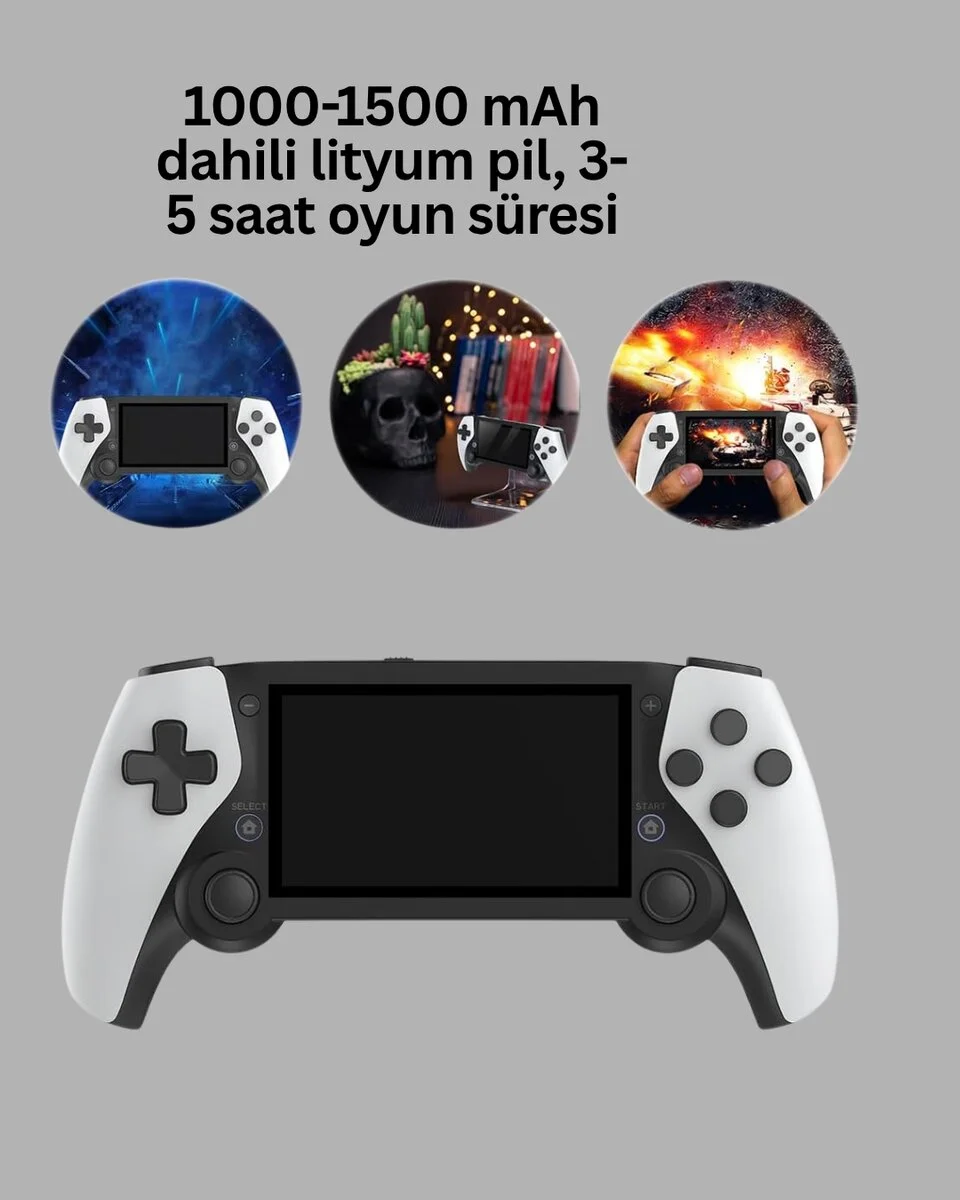 64GB Hafızalı Emülatör Destekli Oyun Konsolu