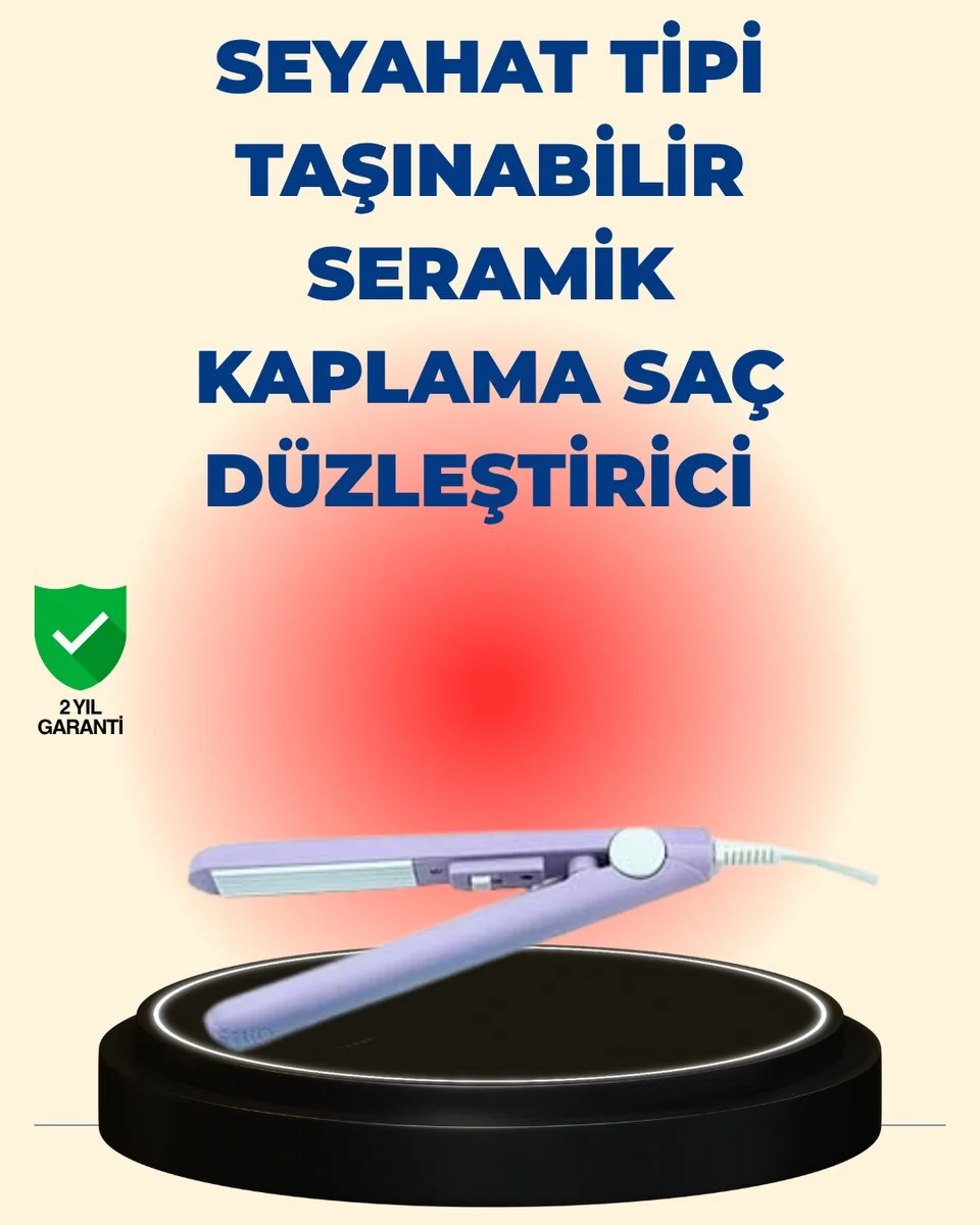 2’si 1 Arada Saç Düzleştirici ve Bukle Maşası – Düz ve Kıvırcık Saçlara Uygun Çok Yönlü Kullanım