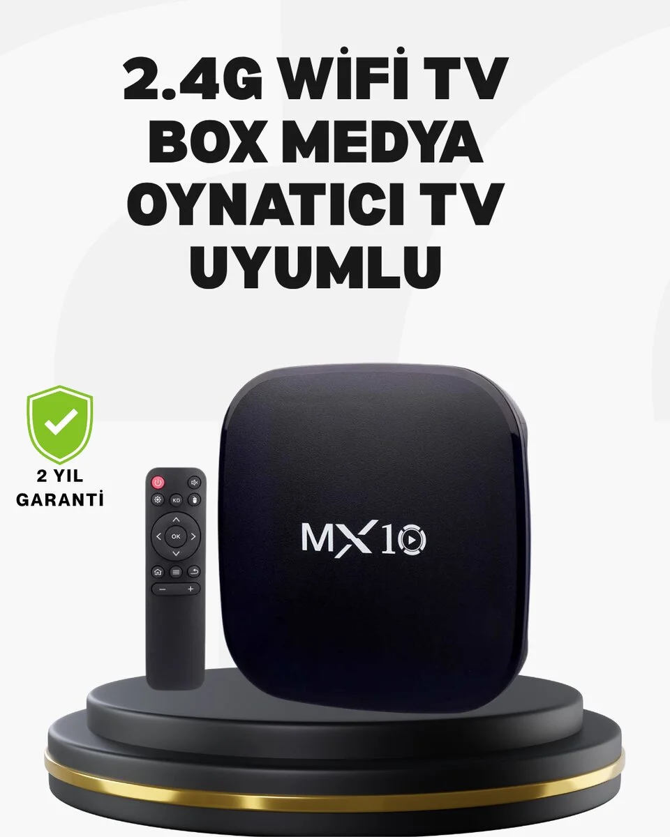 Android Tabanlı Akıllı Medya Oynatıcı – 4 Çekirdekli İşlemci Ekran Yansıtmalı