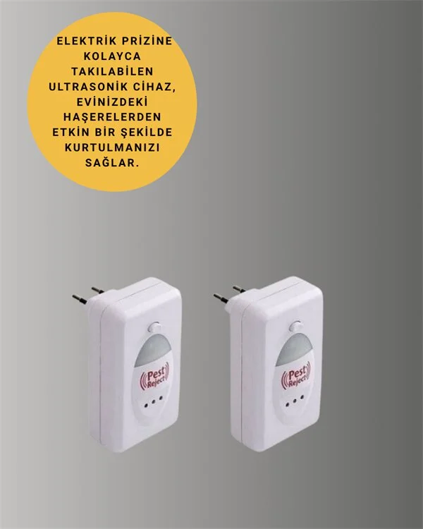 Bakım Gerektirmeyen Ultrasonik Haşere Kovucu – Uzun Ömürlü Kullanım