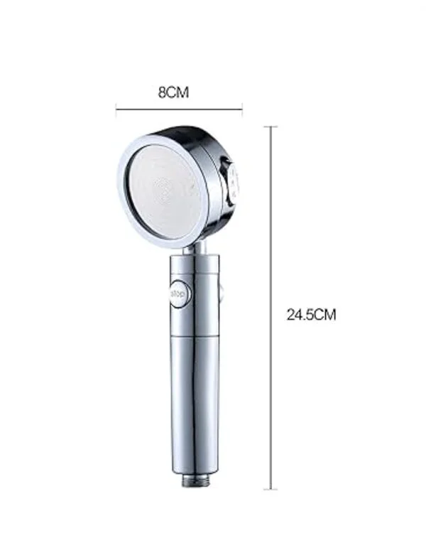 Sağlam Metal Hortum Bağlantılı 360° Hareketli Duş Başlığı