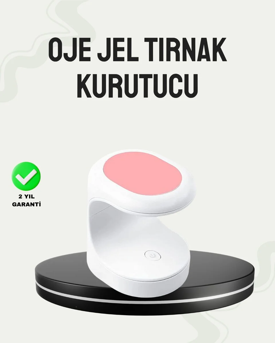 Cilt Dostu Işık Teknolojili Kurutucu – Güvenli ve Konforlu Kullanım