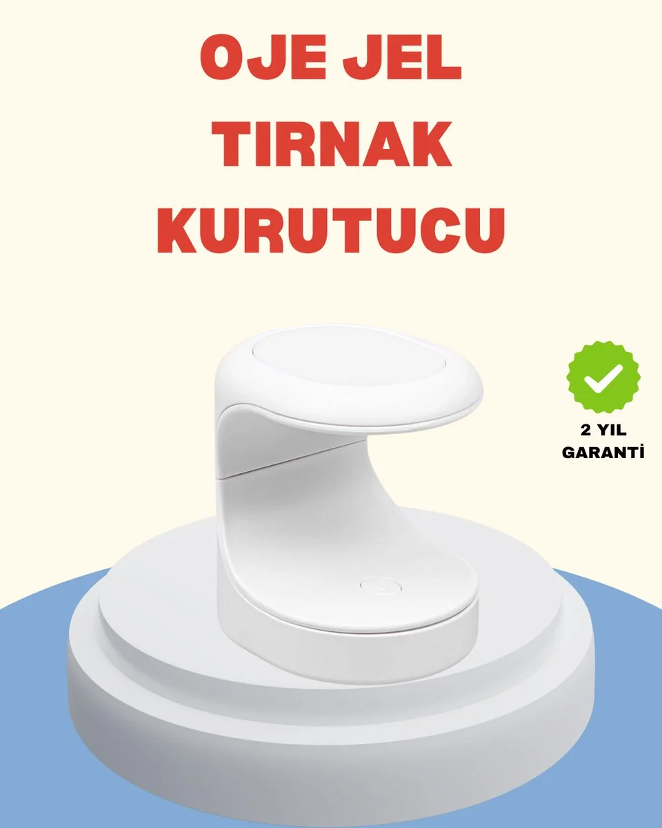 USB Bağlantılı Tırnak Kurutucu – Bilgisayar ve Powerbank ile Uyumlu