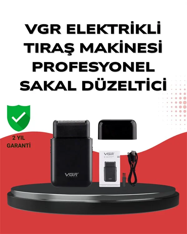 Elektrikli Tıraş Aleti – Hassas Kesim Kolay Temizlik Cilt Dostu