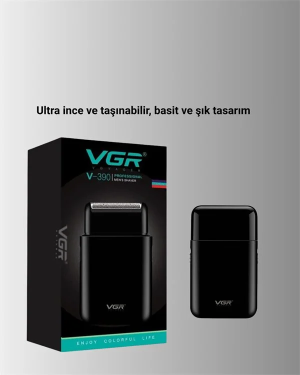 USB Şarjlı Traş Makinesi – Piston + Ağ Başlık 600 mAh Batarya