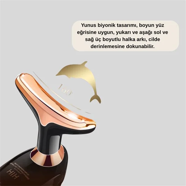 Yüz ve Boyun Masaj Aleti – Yunus Tasarım Kırışık Görünümü Giderici
