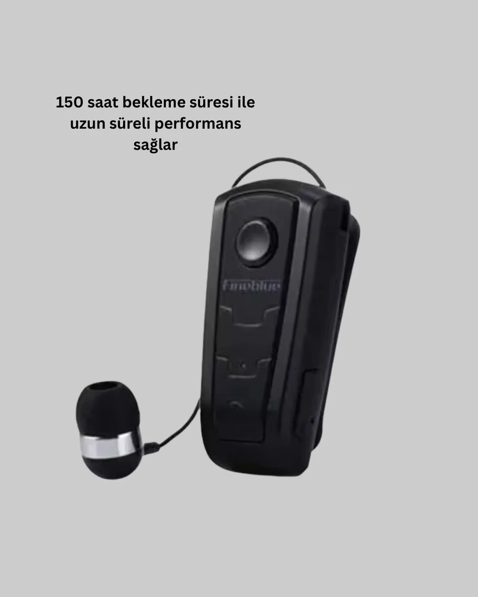 Ergonomik Bluetooth Kulaklık – 8 Saat Konuşma Gürültü Azaltıcı Mikrofon