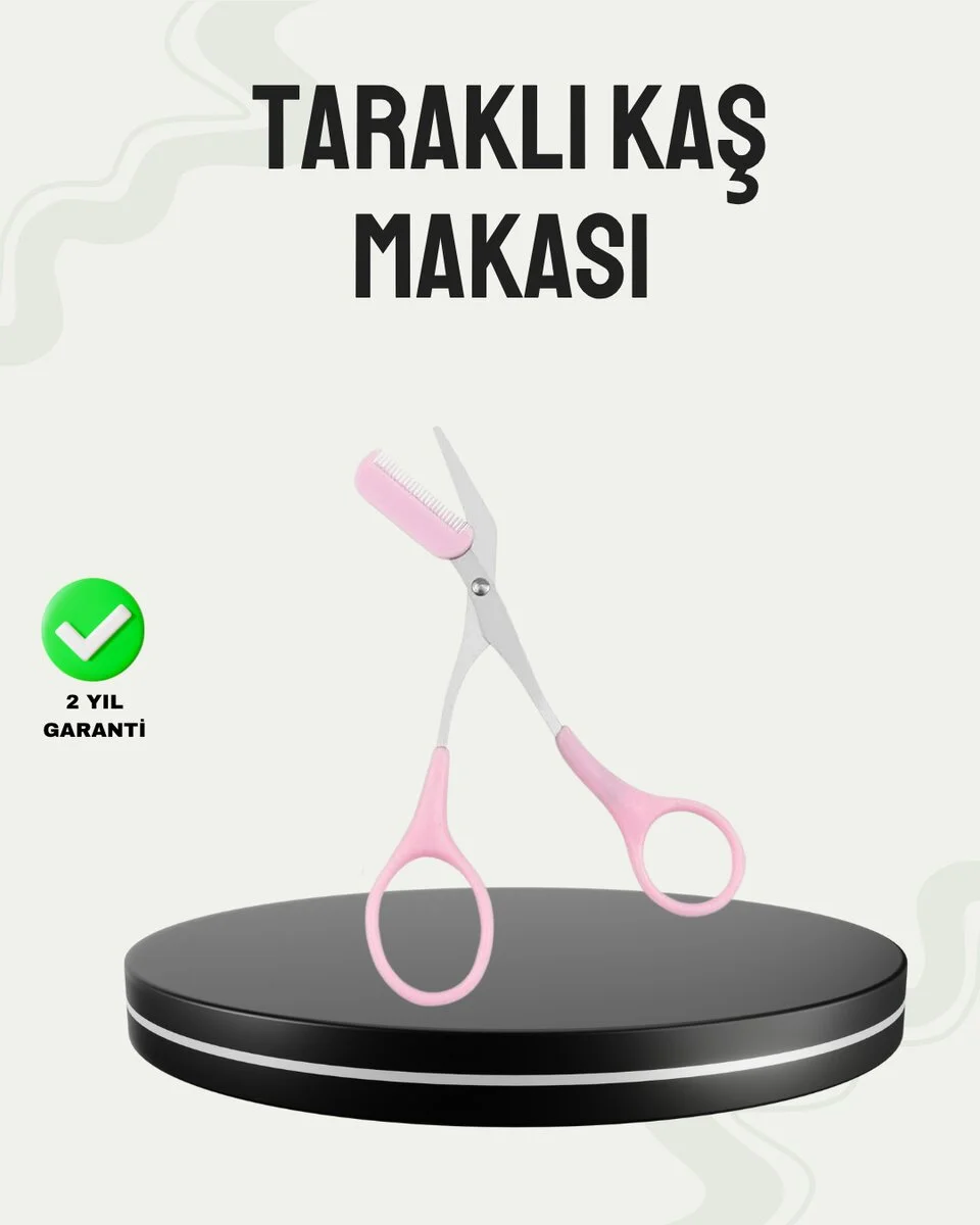 Mini Taraklı Kaş Düzeltici – Hassas Şekillendirme ve Taşınabilir Tasarım