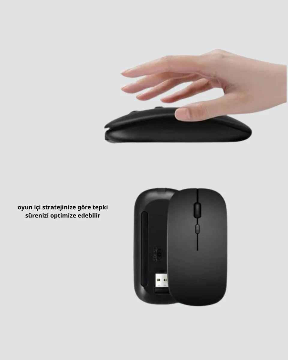 Kablosuz Gaming Mouse –  Ayarlanabilir Ergonomik