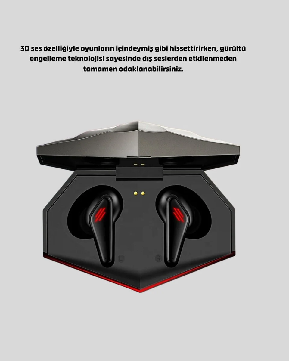 Düşük Gecikmeli Gaming Bluetooth Kulaklık