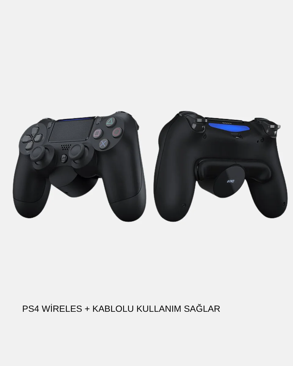 Bluetooth Oyun Kolu – Titreşimli PS4 Steam PC Mobil ve Tablet Uyumlu