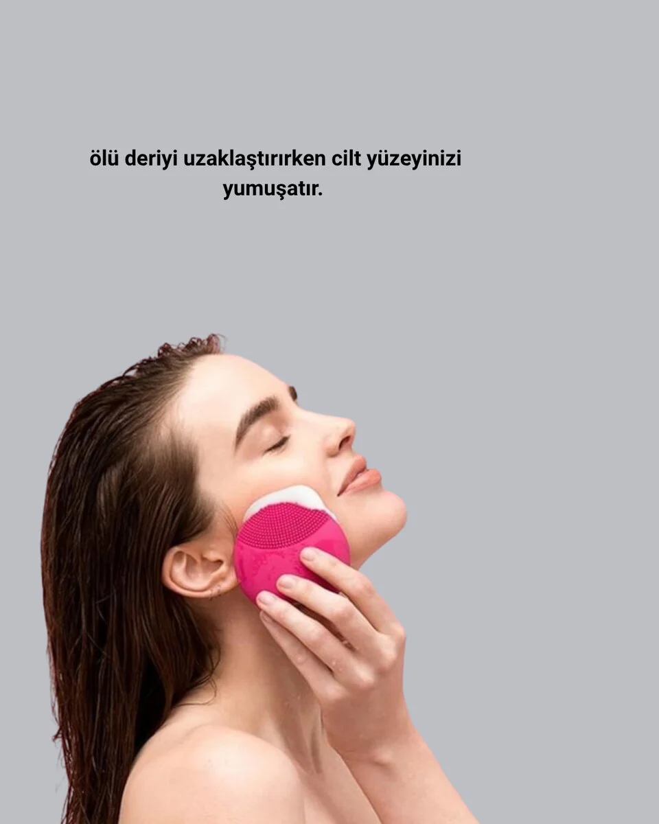 3 Fonksiyonlu Yüz Temizleme ve Masaj Cihazı – Su Geçirmez Şarjlı Ölü Deri Temizleyici ve Cilt Yenileyici
