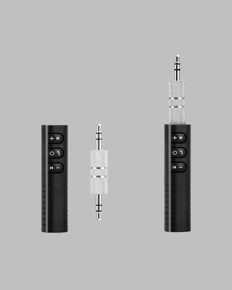Mini Bluetooth Ses Alıcısı 3.5mm Girişli Kablosuz Müzik Adaptörü