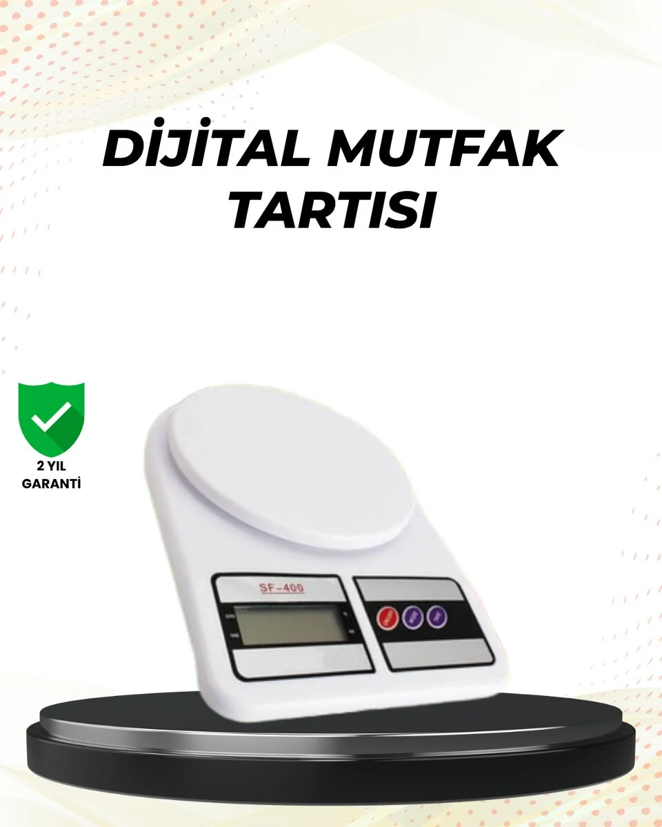 Taşınabilir Dijital Terazi – Çift Ölçü Birimi Destekli