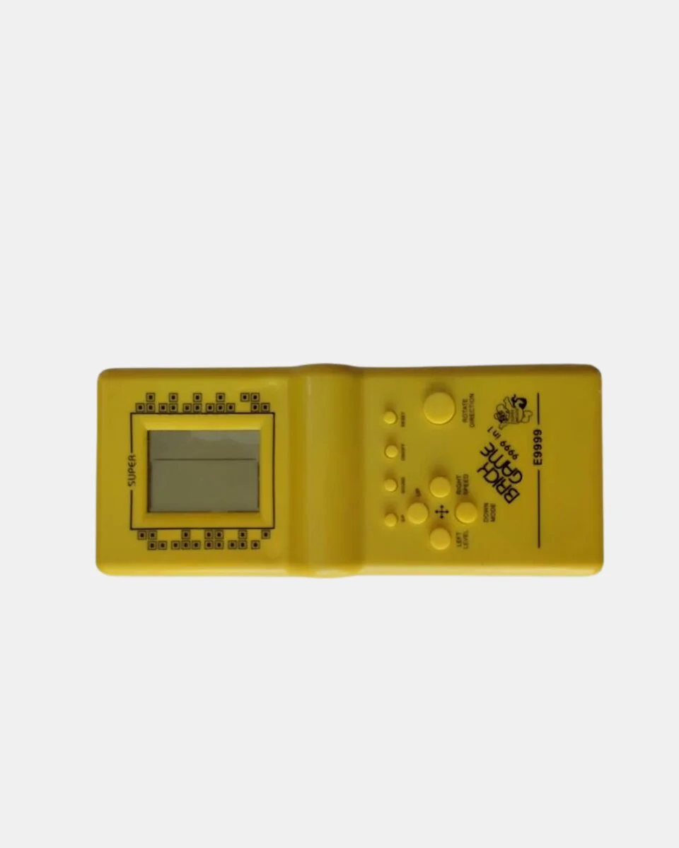 Taşınabilir Tetris Oyunu El Konsolu – Dayanıklı Plastik Pil ile Çalışan Retro Oyun Aleti