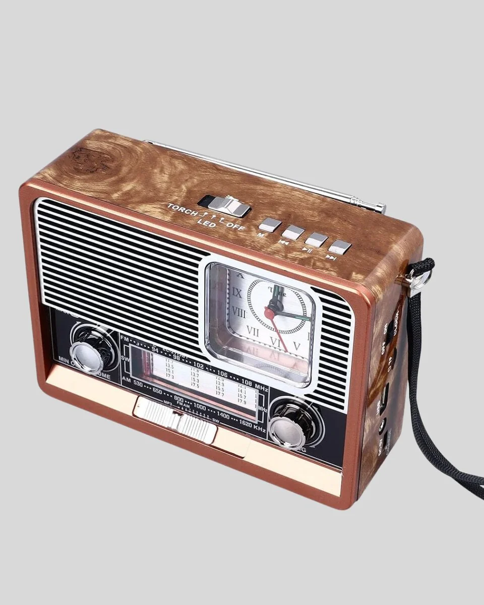 Nostaljik Radyo – Şık Dekoratif Tasarım ve Güvenli 2 Yıl Garanti
