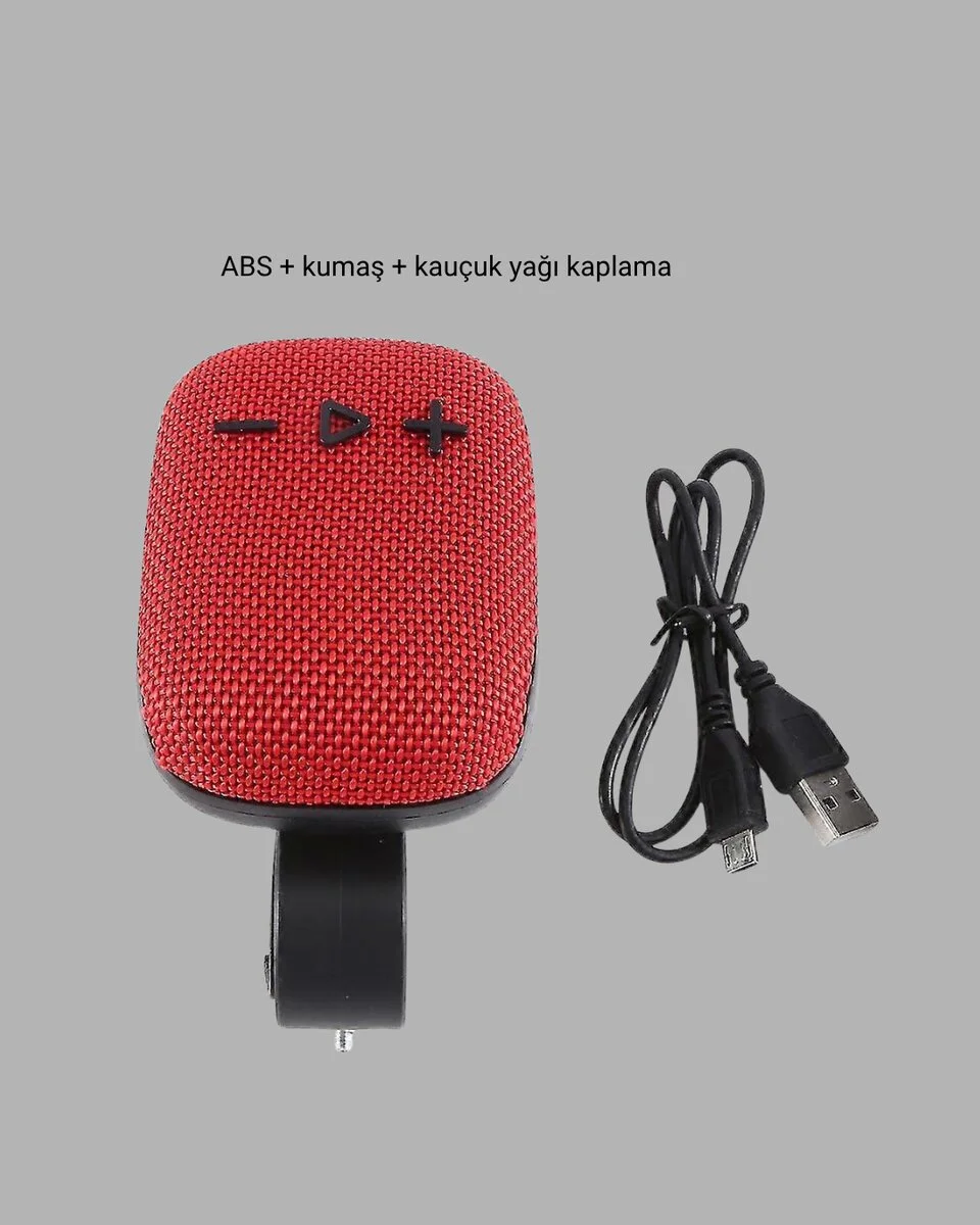 Taşınabilir Kablosuz Hoparlör – 5W Güç TWS Bağlantı ve 800mAh Pil