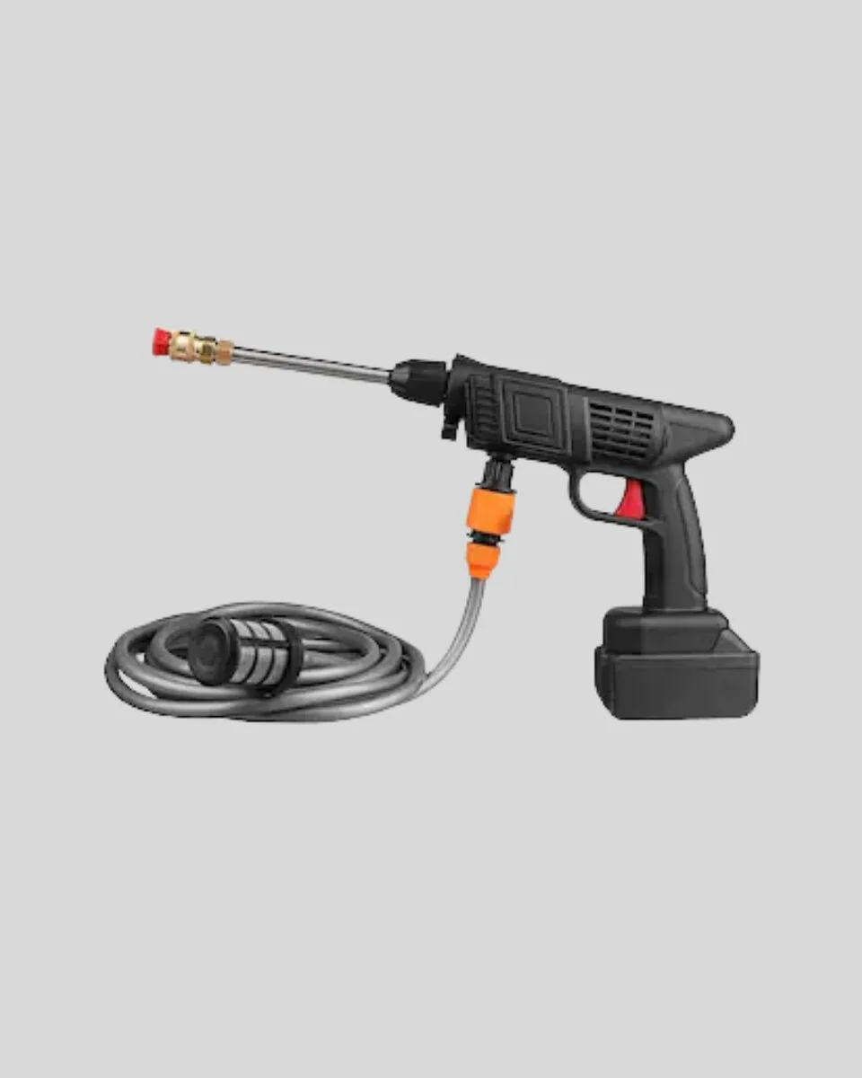 Kablosuz Basınçlı Yıkama Makinesi – 48V Güçlü Motor 2 Pil ve Köpük Hazneli