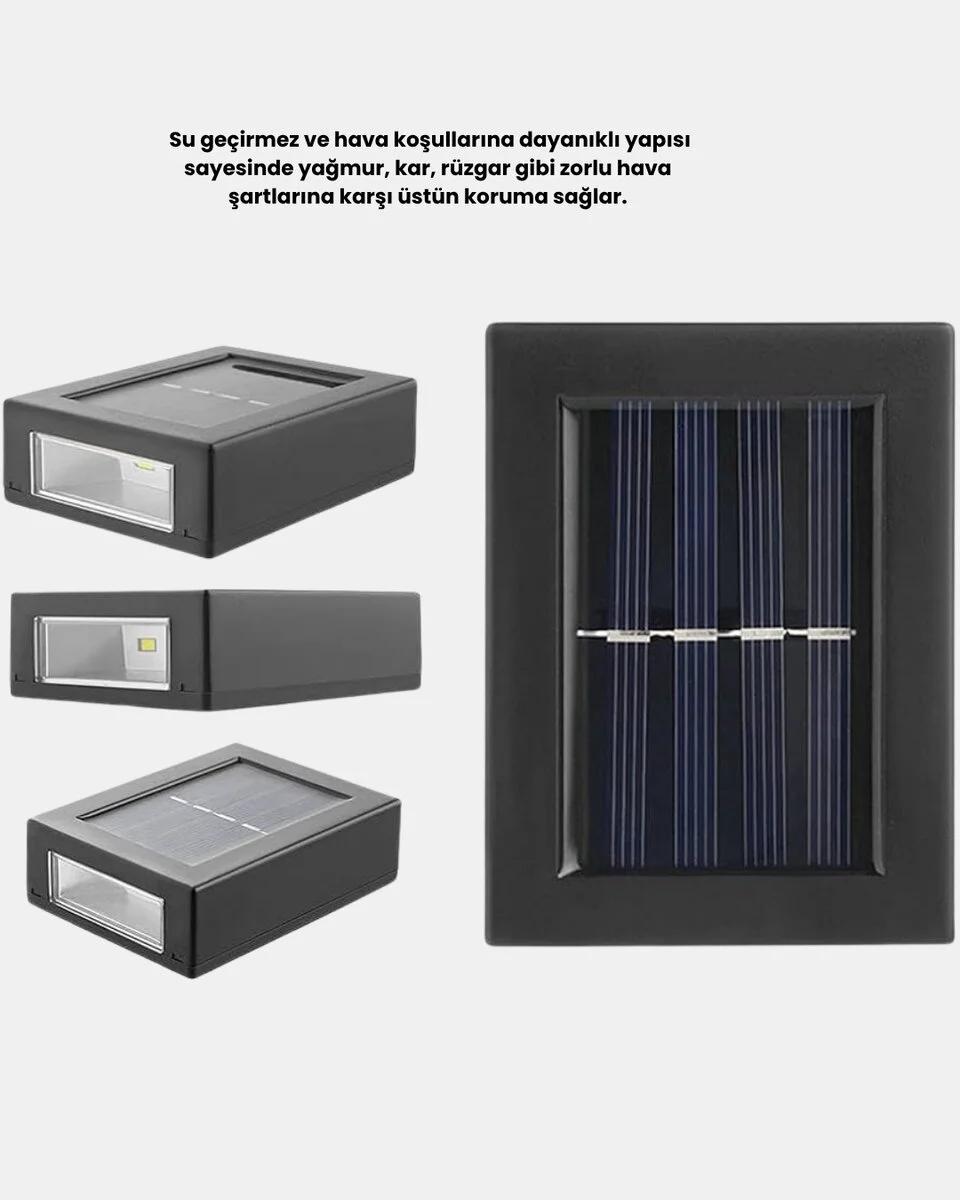 Güneş Enerjili Su Geçirmez Bahçe Apliği Uzun Ömürlü LED’li