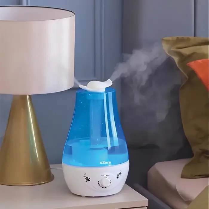 EZERE QTUM9 Çift Sprey Ultrasonik Hava Nemlendirici 3.5L KLS-204-(5775)