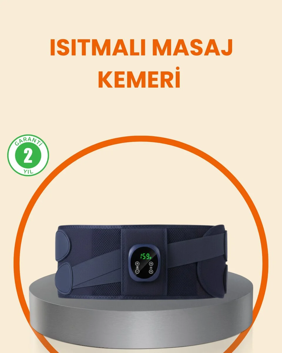 Bel Boyun Karın Masajı İçin Çok Amaçlı Masaj Kemeri