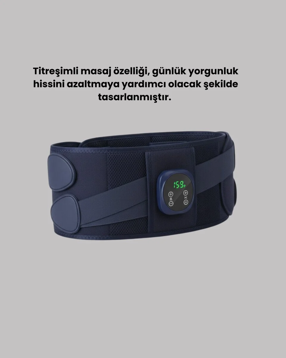 Bel Boyun Karın Masajı İçin Çok Amaçlı Masaj Kemeri