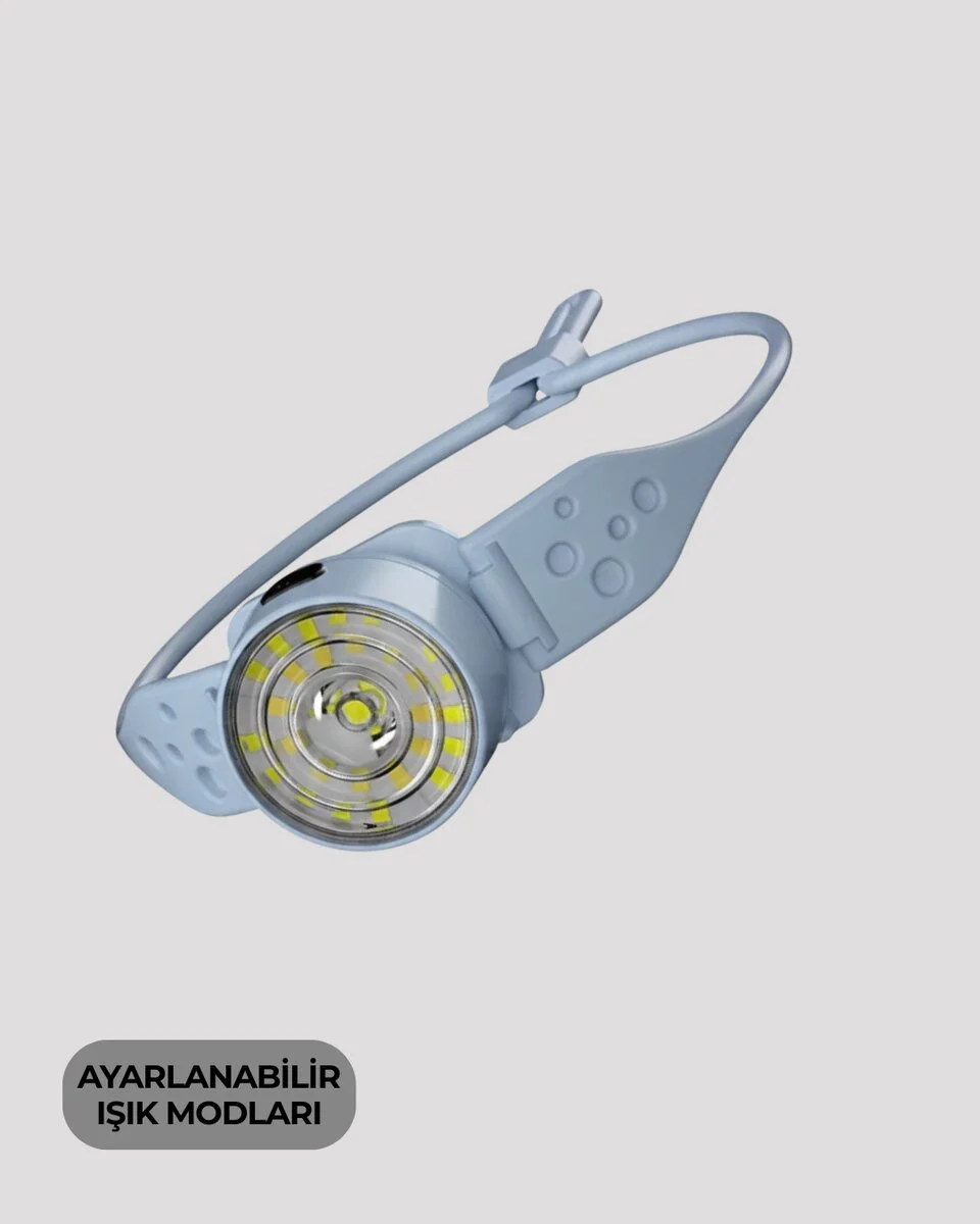 Kampçı Kafa Lambası Su Geçirmez Çok Modlu LED