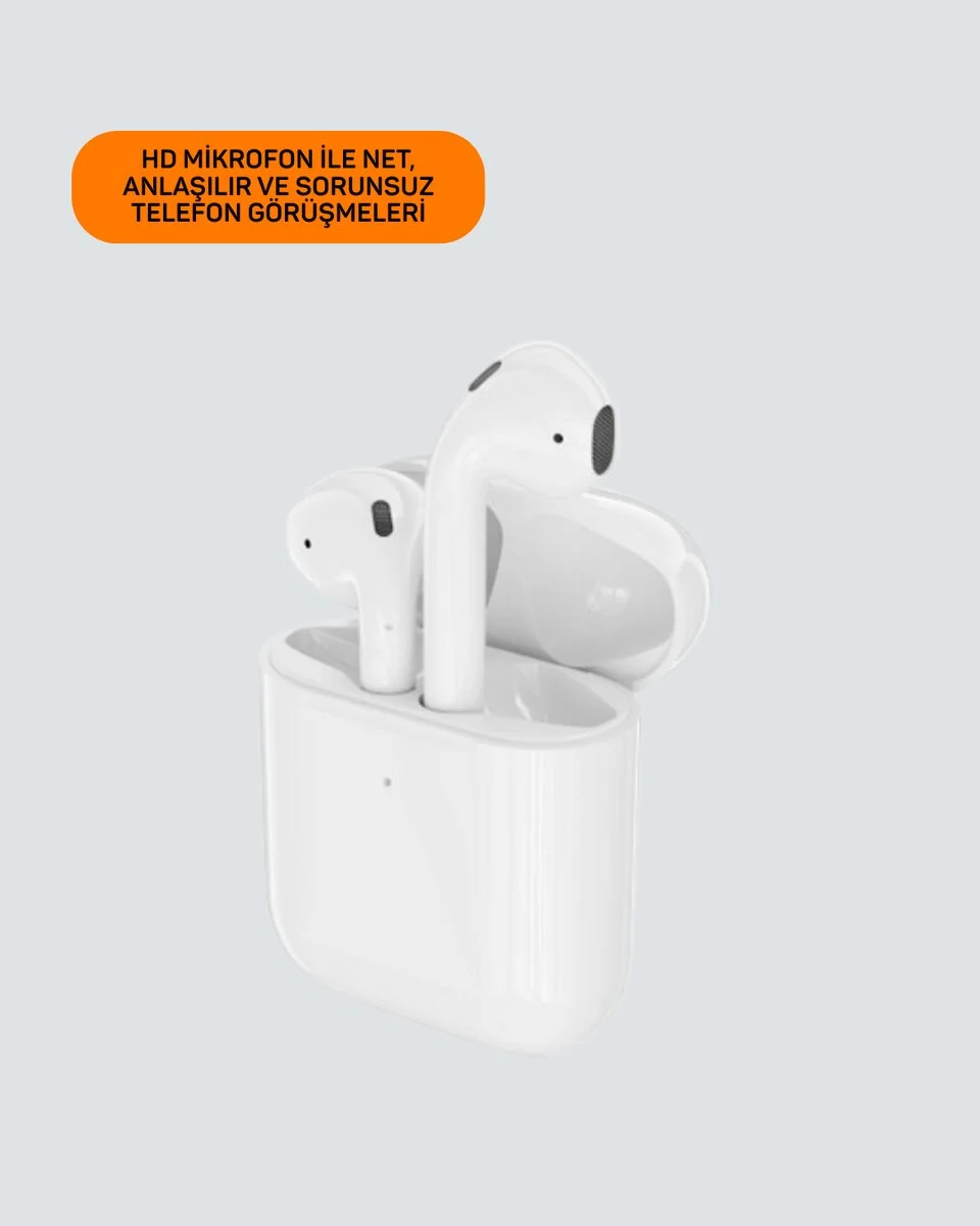 iPhone 11 12 13 14 15 Destekli Kablosuz Kulaklık Gürültü Önleyici HiFi Ses