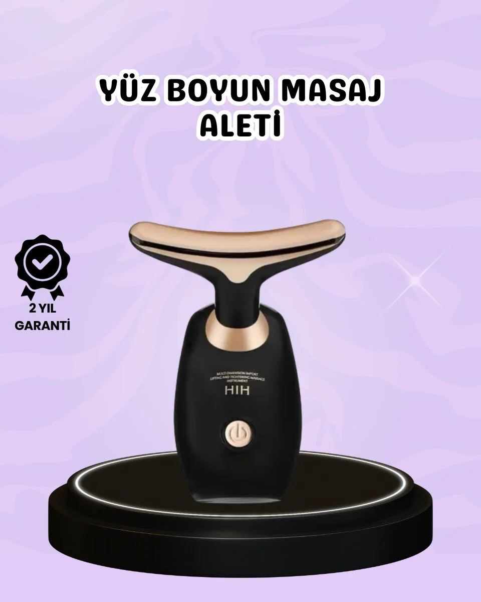 Kolajen Destekli Yüz Lifting Cihazı – Sessiz Titreşim Teknolojisi