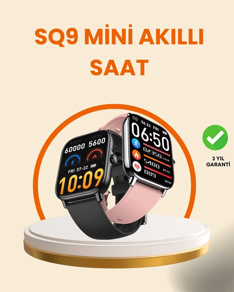 Bluetooth Aramalı Akıllı Saat IOS Android Uyumlu
