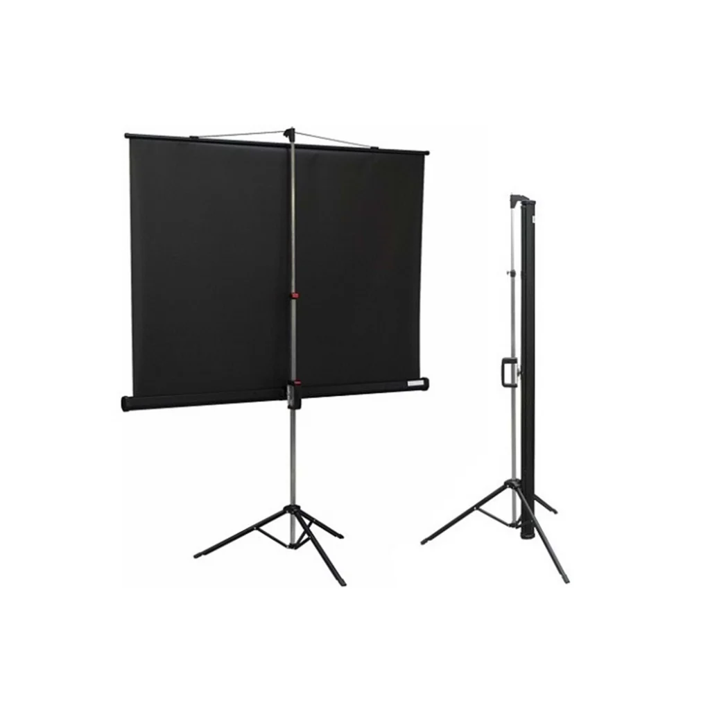Codegen TX-20 TRIPOD PROJEKSİYON PERDESİ 200X200 (Arkası Siyah Fonlu - Taşınabilir Ayaklı Model)(1923)