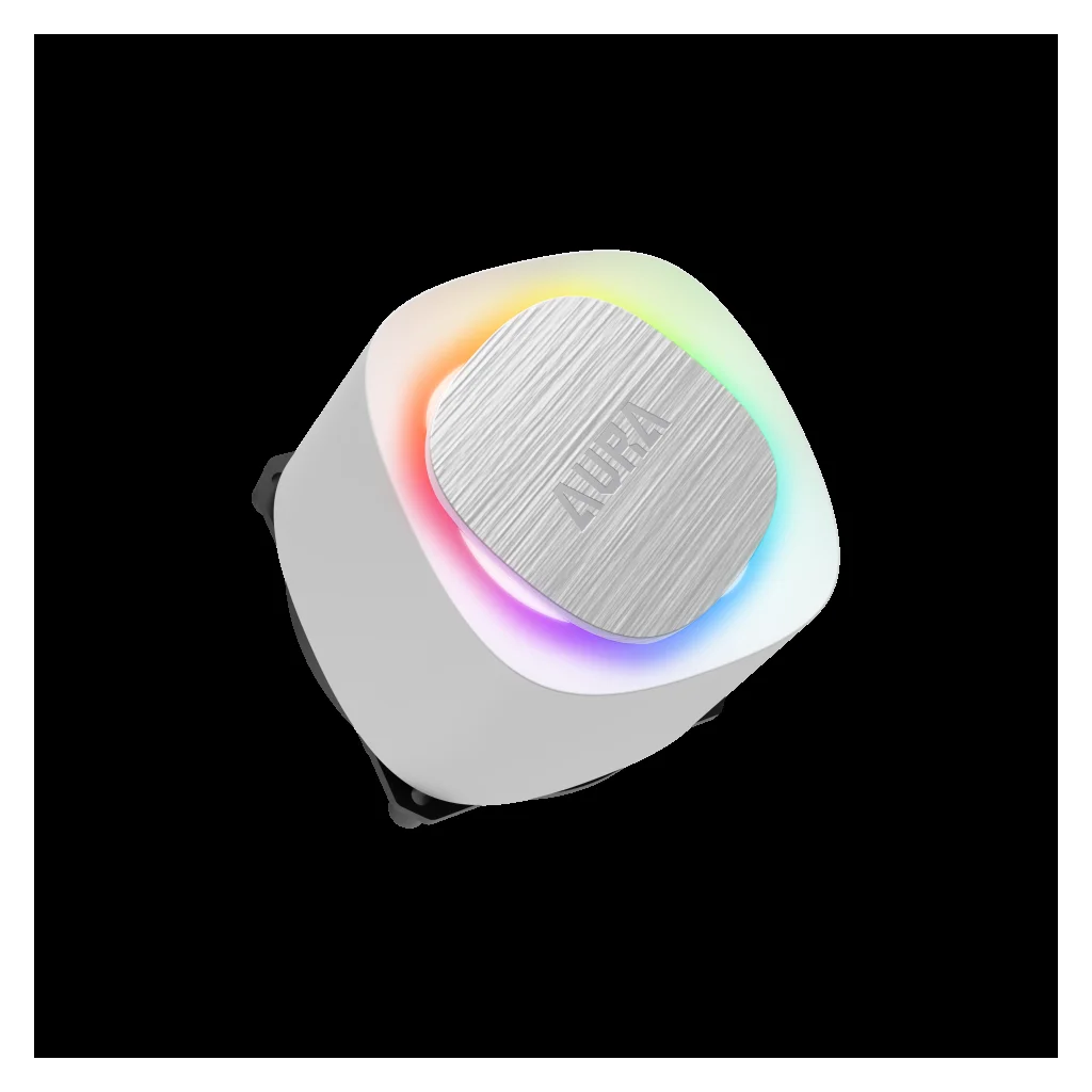 GAMDIAS AURA GL240 V2 WH White Edition 240mm  RGB 2 FanlıCPU Sıvı Soğutma(1923)