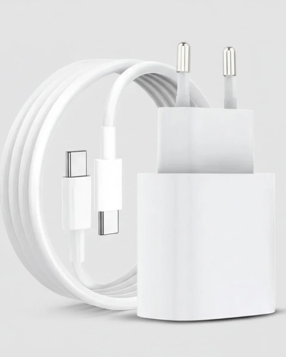 35W Güçlü USB-C Şarj Aleti Type-C Kablo Dahil