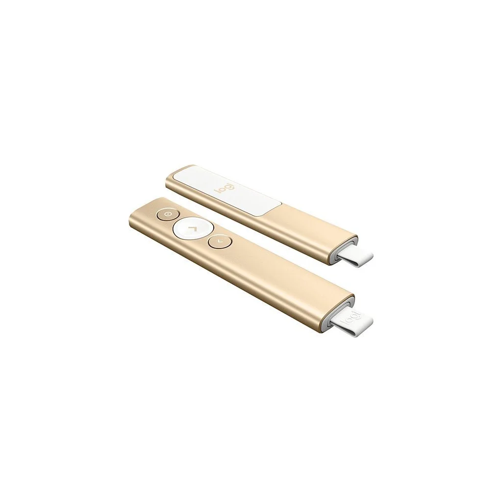LOGITECH 910-004862 Spotlight Wireless Presenter Sunum Cihazı (Gold)(1923)
