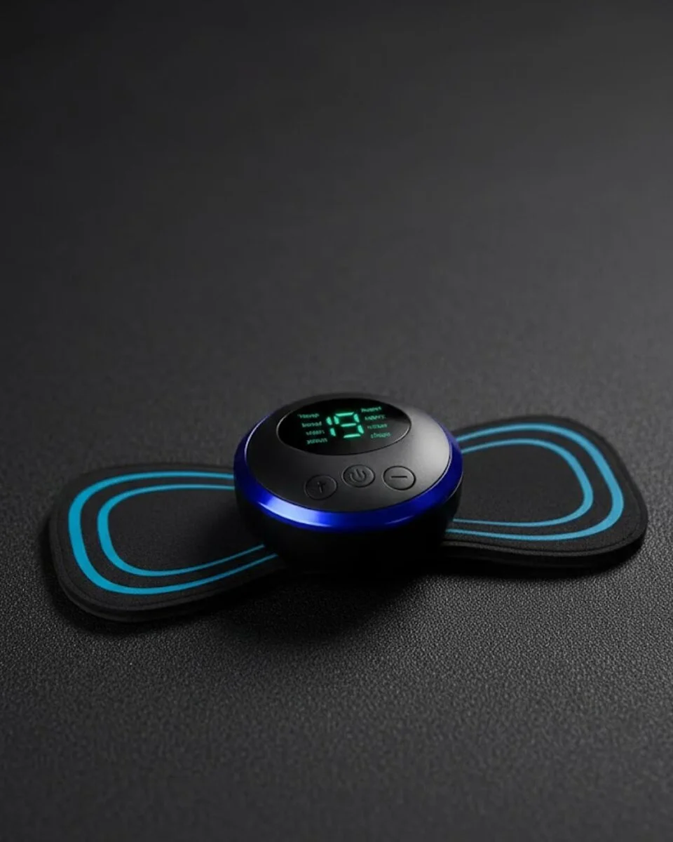 Mini EMS Masaj Cihazı Karın Kol Bacak İçin Elektronik Kas Uyarıcı