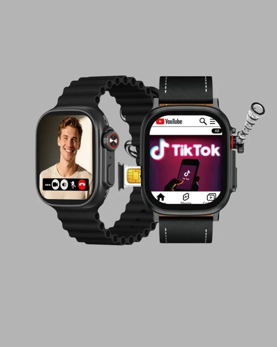 Telefon Bağımsız SIM Kartlı Akıllı Saat Nabız Ölçerli